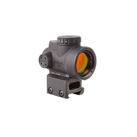 Trijicon 1x25mm Miniature Rifle Optic (MRO) Riflescope with 2.0 MOA Adjustable Red Dot -
