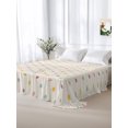 thumbnail image 6 of King Flat Sheet Only Colorful Polka Dot Soft Microfiber Cooling Bedding Sheets Vintage Boho Polka Dot Flat Bed Sheet for Hotel,Home Decor, 6 of 9
