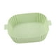 thumbnail image 5 of 3 Cestas Rectangulares Para Freidora De Aire, Inserto Antiadherente Para Olla De Freidora Para Hornos, Vaporizadores, Verde, 5 of 8
