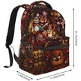 thumbnail image 2 of Leisure Travel Bag Work Backpacks Five Nights Video At Game Freddy'S Backpack Lightweight Daypack Fashion Laptop Backpack Classical Basic Briefcase Laptop Bag, 2 of 7