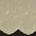 thumbnail image 2 of Commonwealth Hathaway 96" Rod Pocket Curtain Panel in Cream, 2 of 3