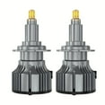 thumbnail image 5 of 2pcs H7 LED Headlight Bulbs 160W 6000K 30000LM Super Bright, 6-Side CSP Chip 360 °   Illumination, 12000RPM Quiet Fan, Aviation Aluminum Housing, 12-24V for 9005 HB3 9006 HB4 H1 H8 H9 H11, 5 of 10
