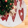 thumbnail image 5 of SKYSONIC Valentine's Day Tree Skirt Home Decoration Large Round Love Hearts Christmas Tree Skirt for Holiday Party Home Christmas Day Ornaments 36", 5 of 6