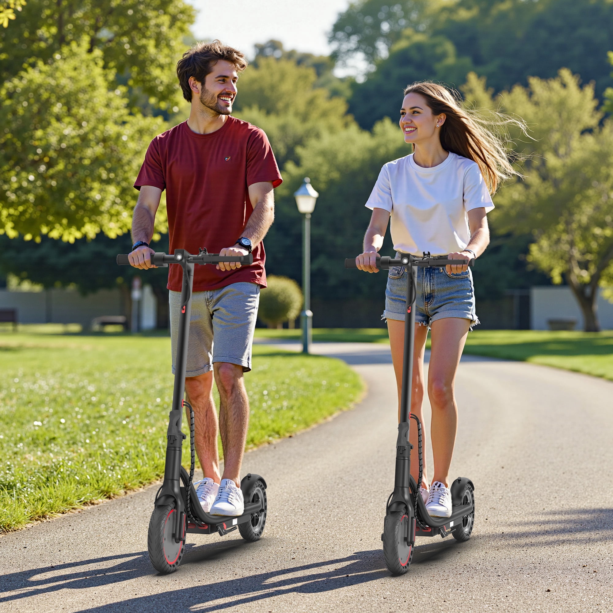 PRINTE N85 8.5 inch Electric Scooter with LCD Display Waterproof APP 19MPH for Adult and Teen UL2272