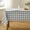 Gray and White, variant on Checkered Waterproof Gingham Tablecloth Light Grey & White, 60x102 Inch, WrinkleFree, Ideal for Kitchen, Dining, and Outdoor Picnic Parties