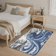 thumbnail image 2 of CURLYOOT Octopus Ocean Themed Area Rug 3x5 Ft Rugs for Entryway Entrance Kitchen, Washable Non Slip Indoor Floor Carpet for Bedroom Living Room, 2 of 7