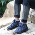 thumbnail image 3 of Hommes Bottines Décontractées Marche Hiver Neige Coton Molleton Doublé Chaussures Chaudes, 3 of 7
