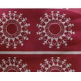 thumbnail image 4 of oneOone Georgette Viscose Fabric Stripe & Mandala Block Print Fabric By Yard 42 Inch Wide, 4 of 4