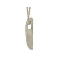 thumbnail image 2 of 1/2Ct TW Round Cut Natural Diamond Three Stone Pendant 14k White Gold Necklace, 2 of 2