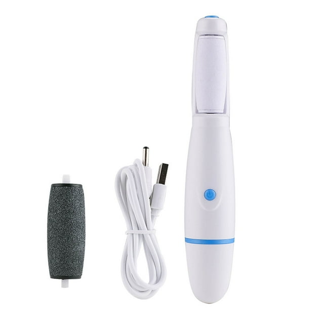 Foot Grinder, Foot File Automatic Lasting Power Detachable for Home Red,Blue
