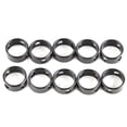thumbnail image 2 of 10pcs Quick Release, Wind Rope Buckle Tent Adjuster Mountain Bike Anti Slip Cushion Stopper Black, 2 of 8