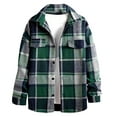 thumbnail image 4 of UYYX Flannel Shirt For Men Warm Long Sleeve Shirts For Men Mens Flannel Shirts Long Sleeve Flannel Shirt For Men Casual Button Down Brushed Shirt L, 4 of 4