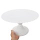 thumbnail image 5 of SHOWERORO Decorative White Iron Cake Stand Para Postres Y Dulces Con Base Alta Para Casa, 5 of 8