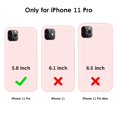 thumbnail image 2 of Dtto Compatible Con Iphone 11 Pro Funda [Serie Romance] Cubierta Completa De Silicona [Cámara Mejorada Y Protección De Pantalla] Con Cojín De Rejilla De Panal Para Iphone 11 Pro 5.8"" 2019 Pink Ice, 2 of 5