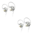 thumbnail image 2 of Guardoinrt AK3 FiLe Wired Earbuds In Ear 3.5mm Music Sound Cellphone Earphone Running Headset Replacement with Eaps White 2Set, 2 of 6
