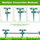 thumbnail image 5 of Aspersores de jardín - Aspersor de césped para jardín giratorio 360 grados que cubre área grande - Ajustable, sistema de aspersores de agua de jardín para patio, 5 of 5