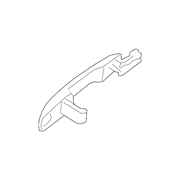 Genuine OE Volvo Handle, Outside - 39842705 Fits select: 2018-2021 VOLVO XC60, 2016-2021 VOLVO XC90