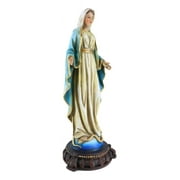 Virgin Mother Mary Madonna Our Lady of Grace Trampling On Serpent Figurine