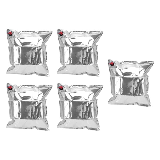 Bolsa Para contenedor de líquidos Jadeshay 5 uds con grifo Para almacenamiento de agua
