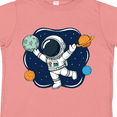 thumbnail image 4 of Inktastic Outer Space Astronaut Boys or Girls Toddler T-Shirt, 4 of 5