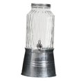 thumbnail image 3 of Abbracc Glass Beverage Barrel Dispenser 6L Clear Juice Pitcher for Dining Table Home B, 3 of 9