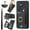 Black, variant on for Samsung Galaxy S26 5G Phone Case Wallet with Card Holder,PU Leather Flip Folio Case,RFID Blocking Ring Holder Kickstand Wrist Strap Magnetic Protective Women Men Cover,Purple,For Galaxy S26 5G