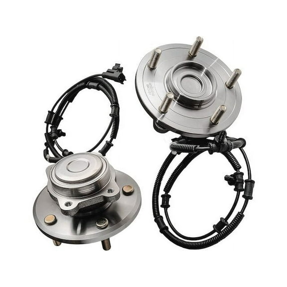 Rear Wheel Hub Assembly Set - Compatible with 2008 - 2012 Chrysler Town & Country 2009 2010 2011