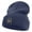 Navy, variant on Simple Golden Retriever Logo Embroidered Big Size Acrylic Long Beanie - Black XL-3XL