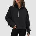 kamemir Zip up Hoodie Women Womens Zip Up Hoodie Cropped Sweatshirts
