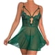 thumbnail image 1 of Señoras Linda Chica Sólido Lencería erótica Deep V Lace Bow Traje Suspender Falda Fridja nalpqowj41638, 1 of 1