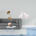 thumbnail image 2 of CoudarTitie Nordic Abstract Metal Leaf Shaped Sculpture Figurine Ornament with Unique Elephant Animal Statue Tabletop Decoration for Creative Home Entrance Office Bedroom Party Decor, 2 of 8