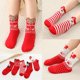 thumbnail image 4 of Calcetines navideños Hotiary de 5 pares, calcetines cálidos con estampado navideño para niños pequeños, regalo de Navidad, calcetines para niños y niñas de 1 a 12 años., 4 of 4
