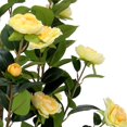 thumbnail image 4 of 36'’ Artificial Camellia Tree,2 Pack Flower Plants Artificial Tree, Faux Floral Plant Blooming Tree In Pot, 4 of 6