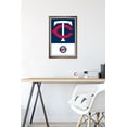 thumbnail image 6 of MLB Minnesota Twins - Logo 22 Wall Poster, 14.725" x 22.375" Framed, 6 of 6