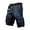Navy, variant on Men's Cargo Shorts Loose Fit Multi Pocket Workwear Shorts Durable Casual Outdoor Knee Length Bottoms For Summer,Dark Green,XXL