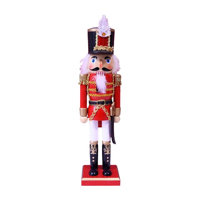 Figura de Cascanueces BLESIY adorno de 38cm para Estante de Sala de Estar