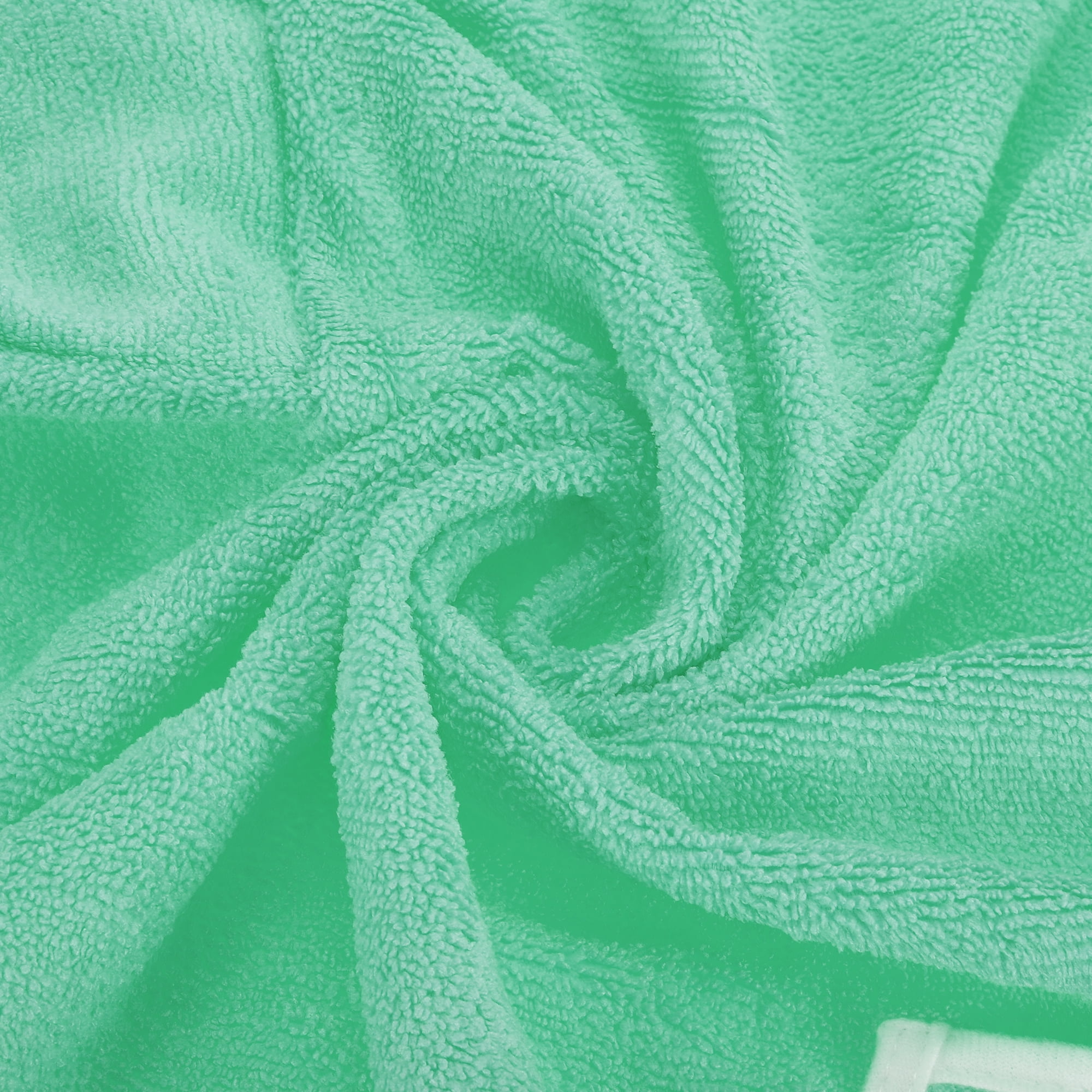 Unique Bargains Hooded Dog Bathrobe Soft Pet Towel Dog Towel Absorbent Coat XXS Green