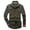 a-1Army Green1, variant on Mens Solid Color Spread Collar Long Sleeve Casual Button Down Shirt With Bust Pockets Relaxed Fit For Fathers Day Gift Outdoor Activities Leisure Top