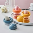 thumbnail image 2 of DISHAN Sponge Egg Organizer Dustproof Anti-deformed Popular Compact Protective Makeup Sponge Holder, 2 of 4