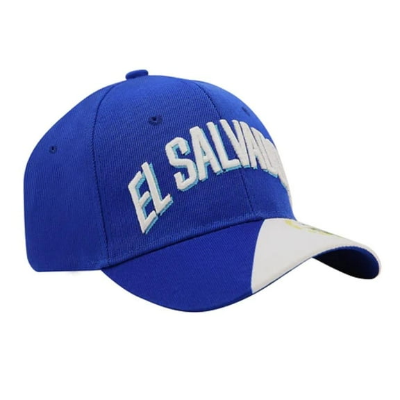 Icon Sports Group Soccer Dad Cap Wordmark [El Salvador, Blue]