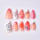 thumbnail image 3 of Sutaozhi 30 piezas de uñas postizas acrílicas 3D con corazón para San Valentín, 3 of 8