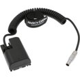 thumbnail image 1 of Alvin's Cables Lanparte LP E6 Dummy Battery to 2 Pin Male Power Coiled Cable for SmallHD Monitor Canon 5D, 1 of 2