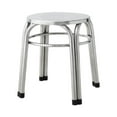 thumbnail image 1 of Luzkey Metal Stool Classroom Nonslip Diameter 29cm Easy Clean Practical Round Stackable Stool for Indoor Outdoor Dining Room Kitchen 29cmx47cm, 1 of 8