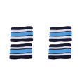thumbnail image 4 of Naiovety Cycling Beam Pants Strap Three-color Striped Elastic Riding Self-adhesive Bike Safety High Bands Outdoor Belt Ankle Protection 28.5x7.5x1cm 2Conjunto, 4 of 6