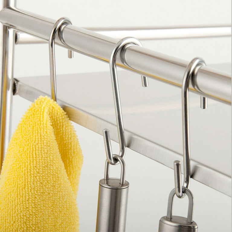 Heavy Duty S Hooks Pan Pot Holder Rack Hooks Hanging Hangers