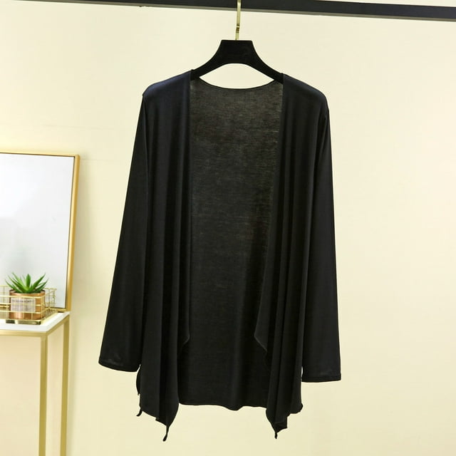 Blouse Femme Unie Décontractée Mode Col Rond Manches Longues Pyjama