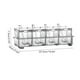 thumbnail image 3 of Tarros de Especias BuyWeek Caja Transparente 25,5*10*7,5 cm, 3 of 10