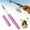 Purple, variant on Pocket Size Fishing Rod, Aluminum Alloy Mini Fishing Rod Reel Combo, Telescopic Mini Fishing Pen, Portable Collapsible Telescopic Fishing Pole for River, Reservoir, Outdoor