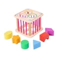 thumbnail image 4 of Juguete clasificador de formas Zulema Habilidades motoras de madera Montessori Estilo A Zulema clasificador de formas, 4 of 7