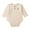 Beige, variant on Toddler Kids Casual Clothes Baby Boys and Girls Soft Long Sleeve Fruit Pattern Crawling Suit For 0 To 24 Years Fashion Home Outing Playwear Tops